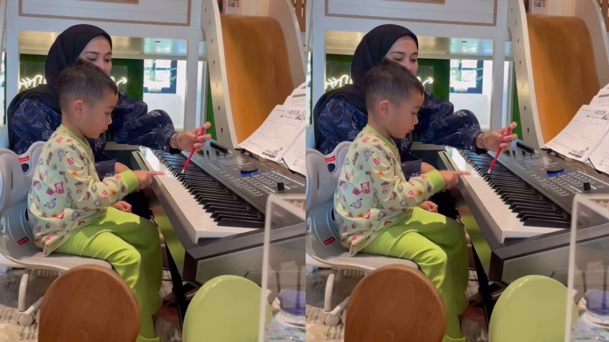 Sibuknya Rayyanza Ikut Les Piano sejak Kecil, Ternyata Ini Manfaatnya menurut Dokter