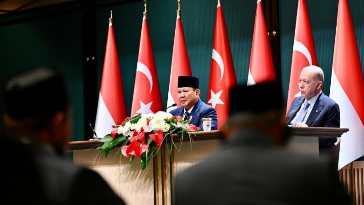 Dari Parlemen hingga Istana Turkiye: Prabowo Bicara Palestina, Erdogan Siap Rekonstruksi Gaza