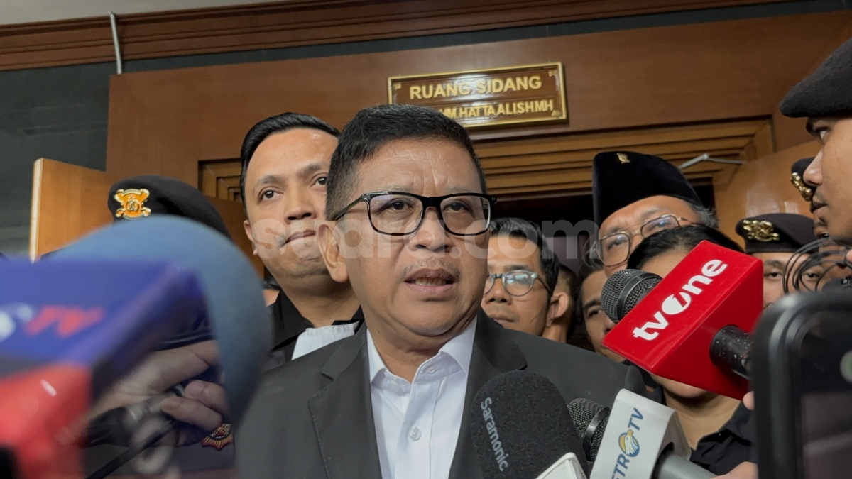 Pasrah Eksepsi Ditolak Hakim, Hasto PDIP: Membiarkan Ketidakadilan Berarti Membunuh Masa Depan