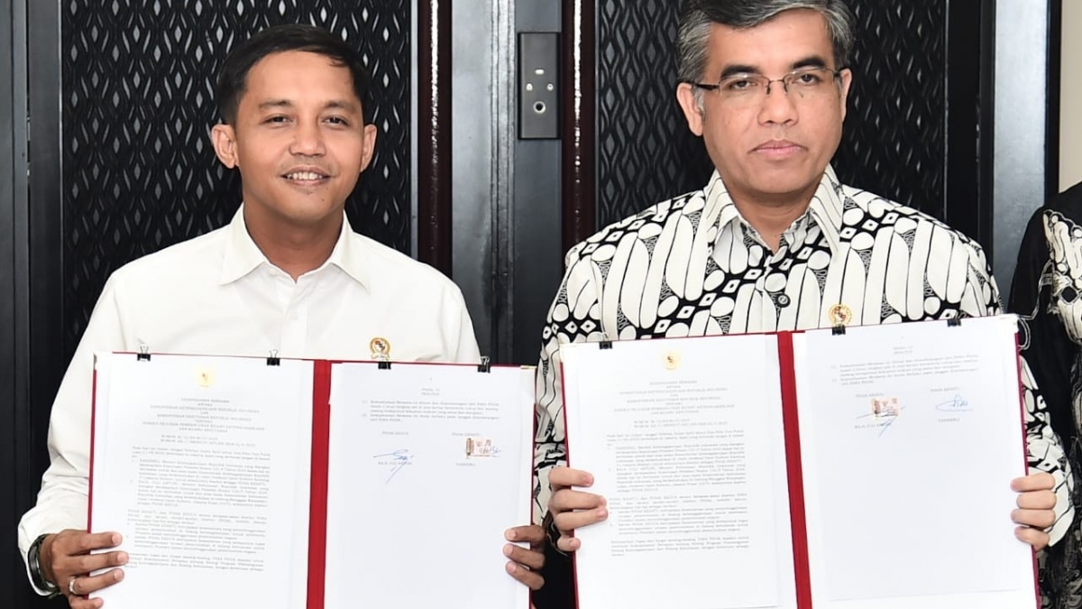 Kemenhut dan Kemnaker Teken MoU Perluas Lapangan Kerja dan Pemberdayaan Petani Hutan