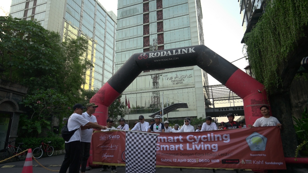 Gowes Syawalan SWID dan ISEI Jogja: Gabungkan Gaya Hidup Sehat dan Hunian Cerdas