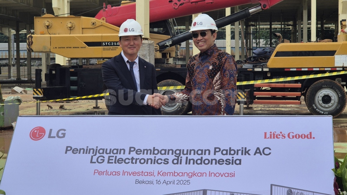 LG Electronics Genjot Produksi Bangun Pabrik AC Senilai Rp 374 Miliar, Akhir  2025 Siap Beroperasi