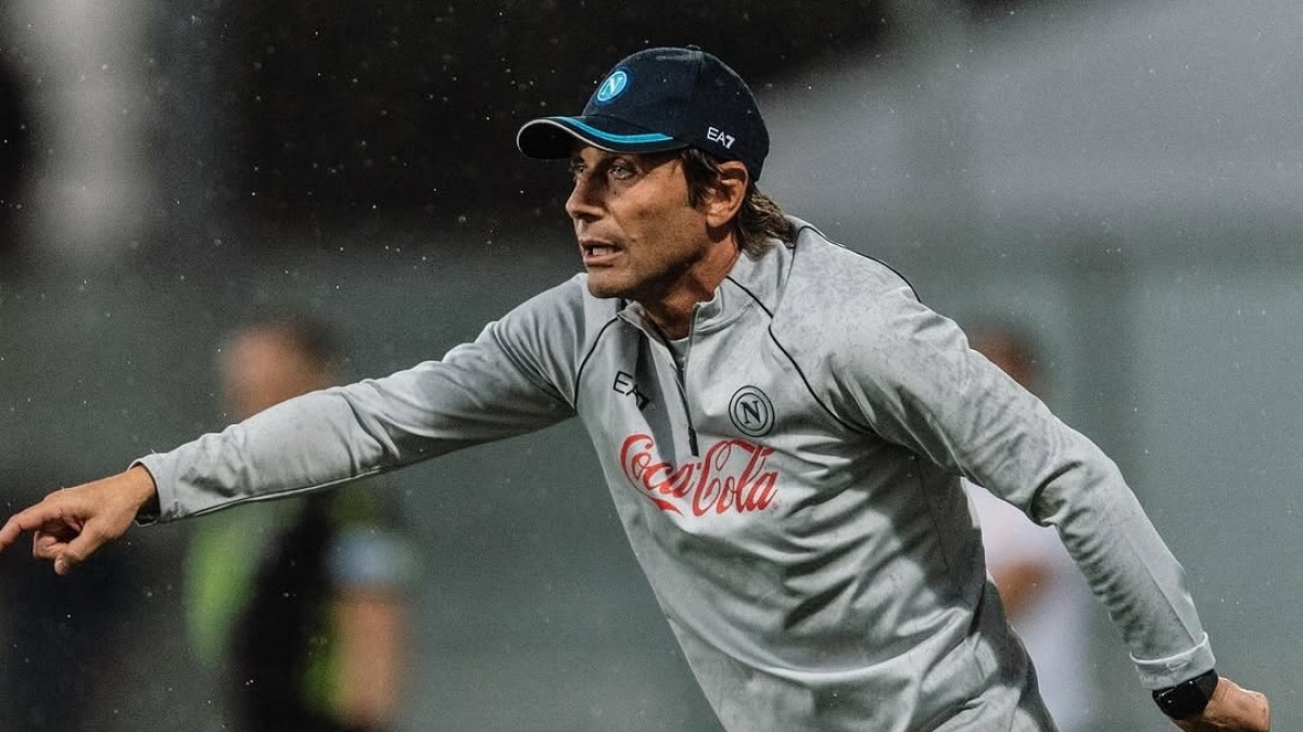De Laurentiis Bantah Isu Antonio Conte Mundur dari Napoli: Cuma Isapan Jempol