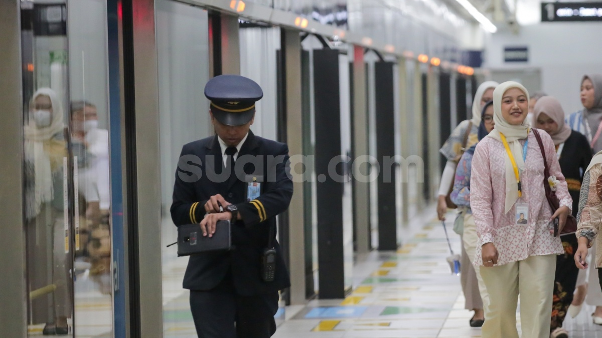 Jalur MRT Thamrin-Monas Beroperasi 2027, Biaya Proyek Capai Rp45,4 Triliun