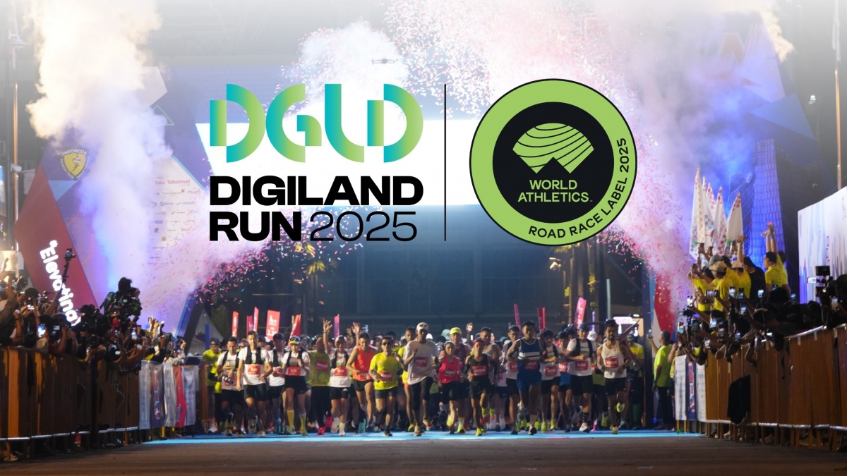 Digiland Run 2025 Resmi Sandang World Athletics Label Road Races, Siap Jadi Ajang Lari Dunia