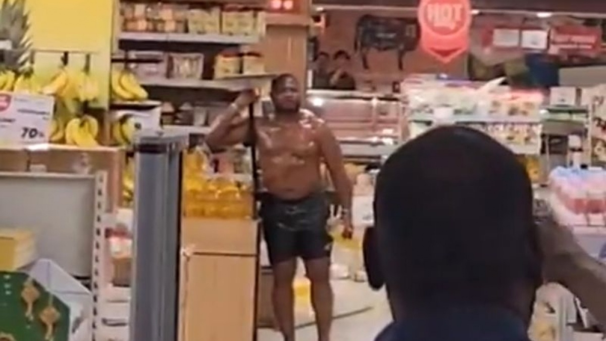 WNA Ngamuk di Supermarket Kalibata City, Polisi Selamatkan Anak dari Amukan Ayahnya yang Mabuk