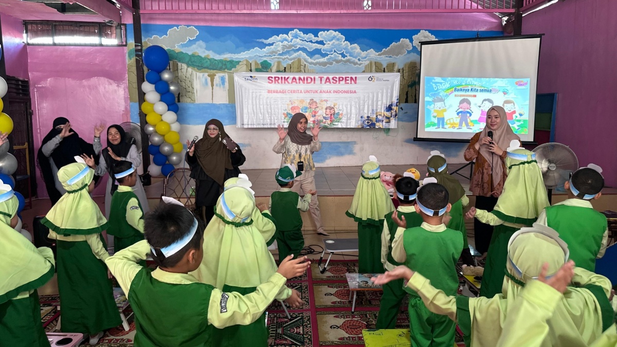 Taspen Gelar Program Cerita Ibu Srikandi Taspen untuk Anak Indonesia