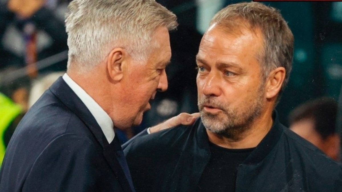 Barcelona vs Real Madrid, Hansi Flick Kasihan dengan Carlo Ancelotti
