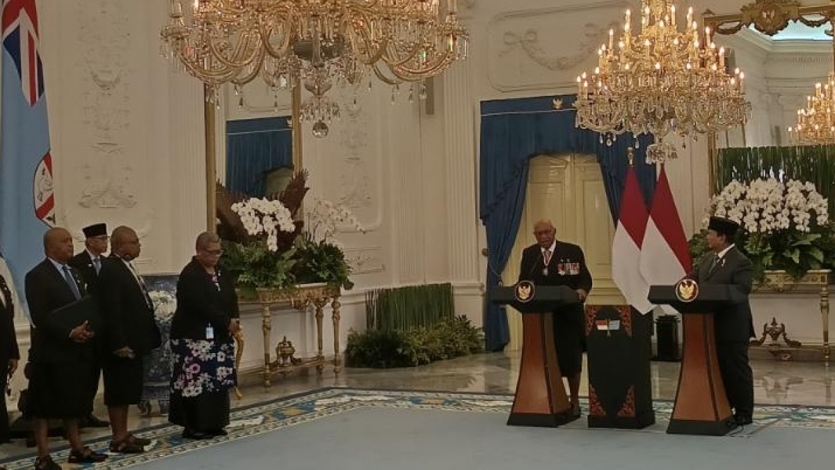Fiji Tegaskan Dukungan Penuh untuk Kedaulatan Indonesia, Prabowo Sambut Hangat PM Rabuka