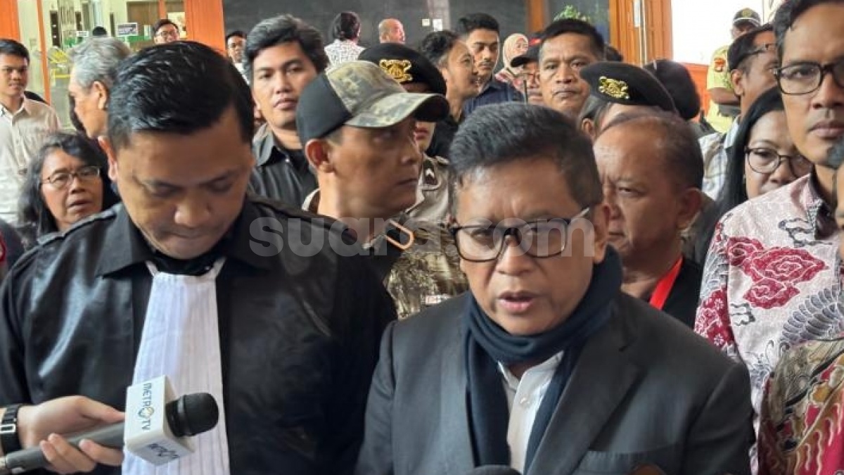 Ogah Ditanya Wartawan, Hasto PDIP Ngaku Kurang Sehat Usai Sidang Pemeriksaan Saksi