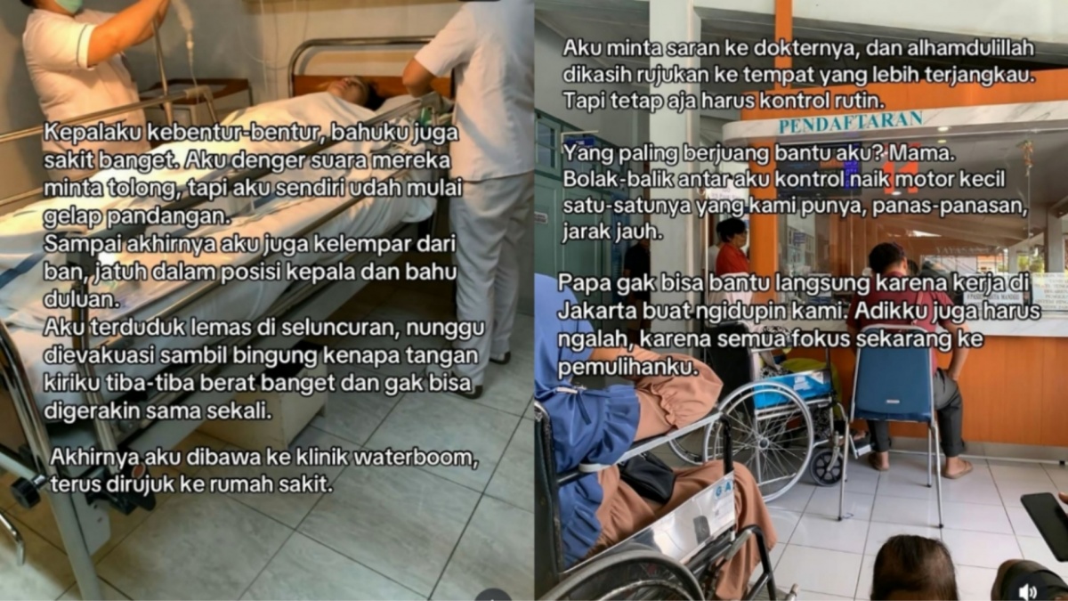 Kisah Pilu Alya Nugroho: Alami Patah Tulang di Tiga Titik Usai Bermain Wahana Air di Jogja