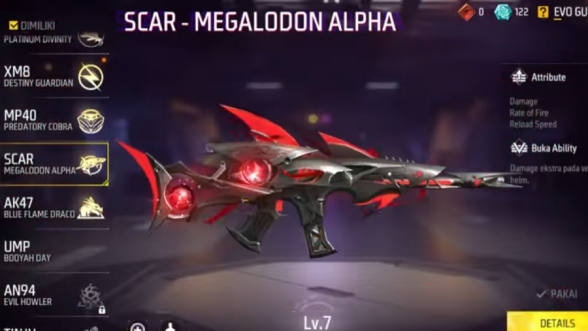 54 Kode Redeem FF Terbaru 1 Oktober 2025, Kesempatan Dapat Skin Scar Megalodon Alpha dan M4A1 Gratis