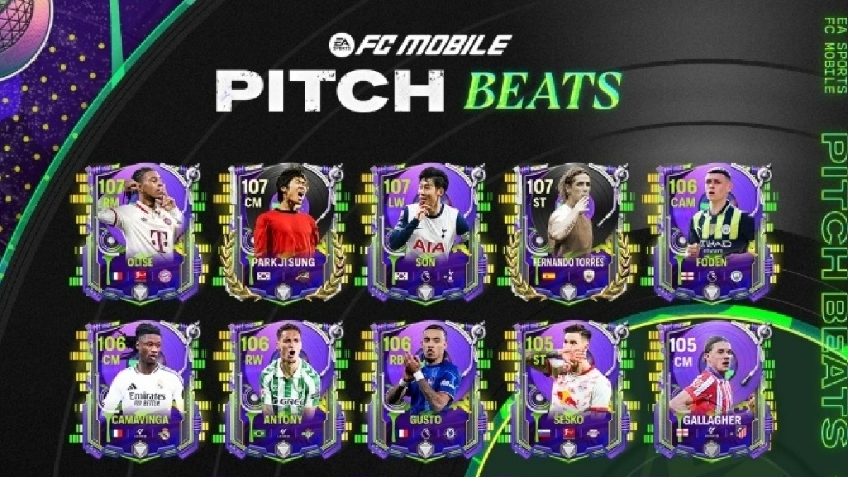 Tier List Pitch Beats FC Mobile: Son dan El Gasing Antony Jadi Pemain OP