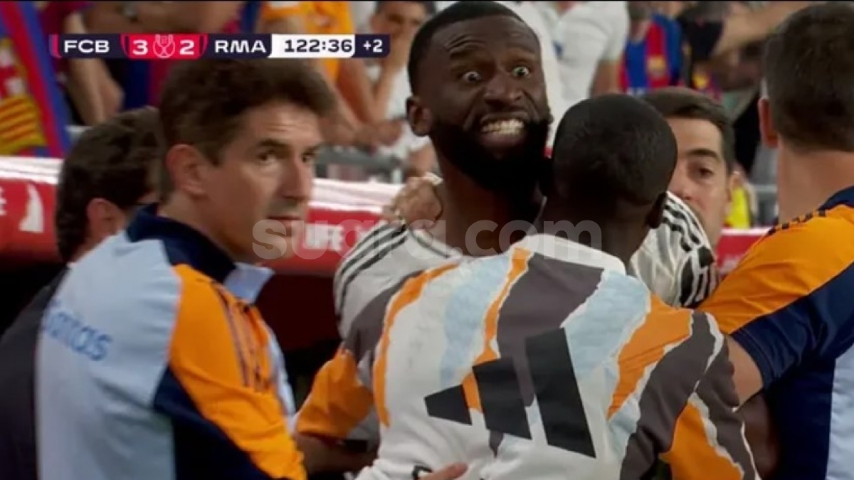 Ngeri! Aksi Brutal Antonio Rudiger kepada Bek Getafe Dicap Percobaan Pembunuhan