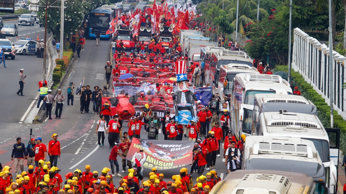 Rute Lengkap Pergerakan Massa Buruh Demo 28 Agustus Besok, Hindari Titik-titik Ini