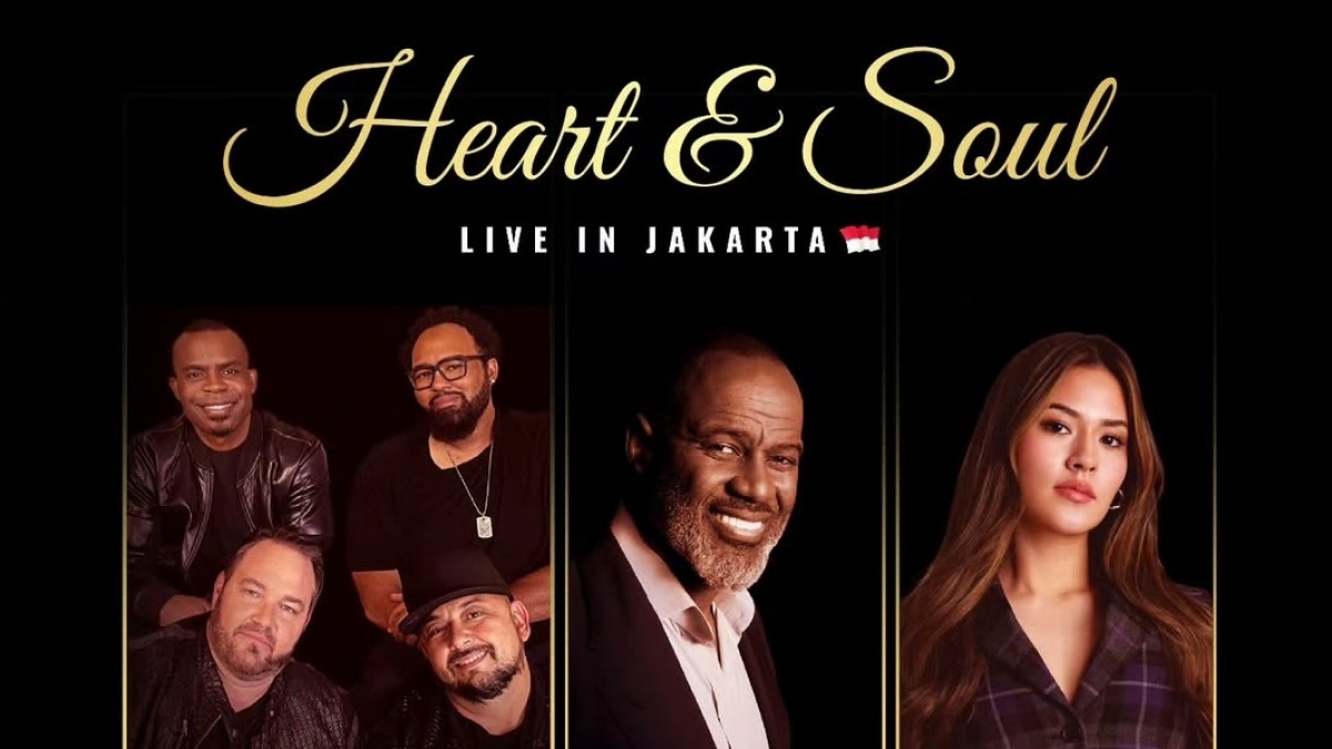 Heart and Soul Live in Jakarta 2025: Satu Konser Bisa Nonton Raisa, All-4-One dan Brian Mcknight