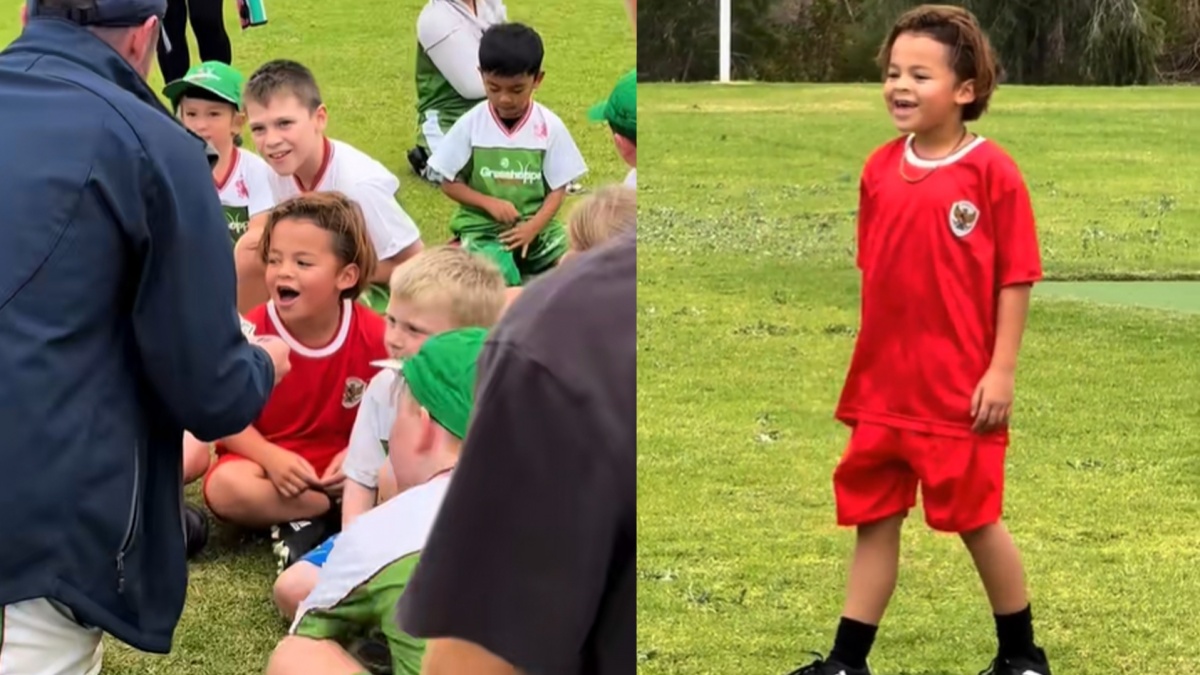 Pakai Baju Timnas, Wonderkid Keturunan Indonesia Tampil Garang di Australia