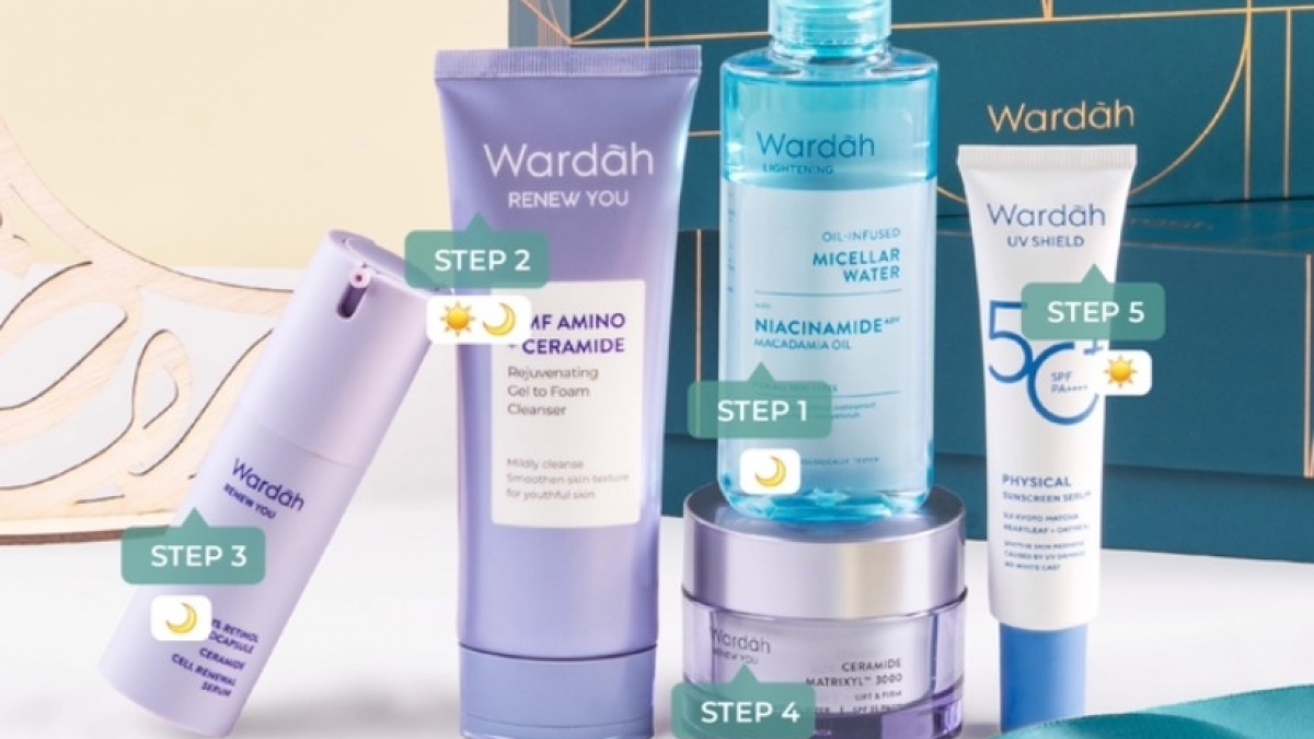 Rangkaian Skincare Wardah untuk Cegah Penuaan, Bye Garis Halus dan Kerutan!