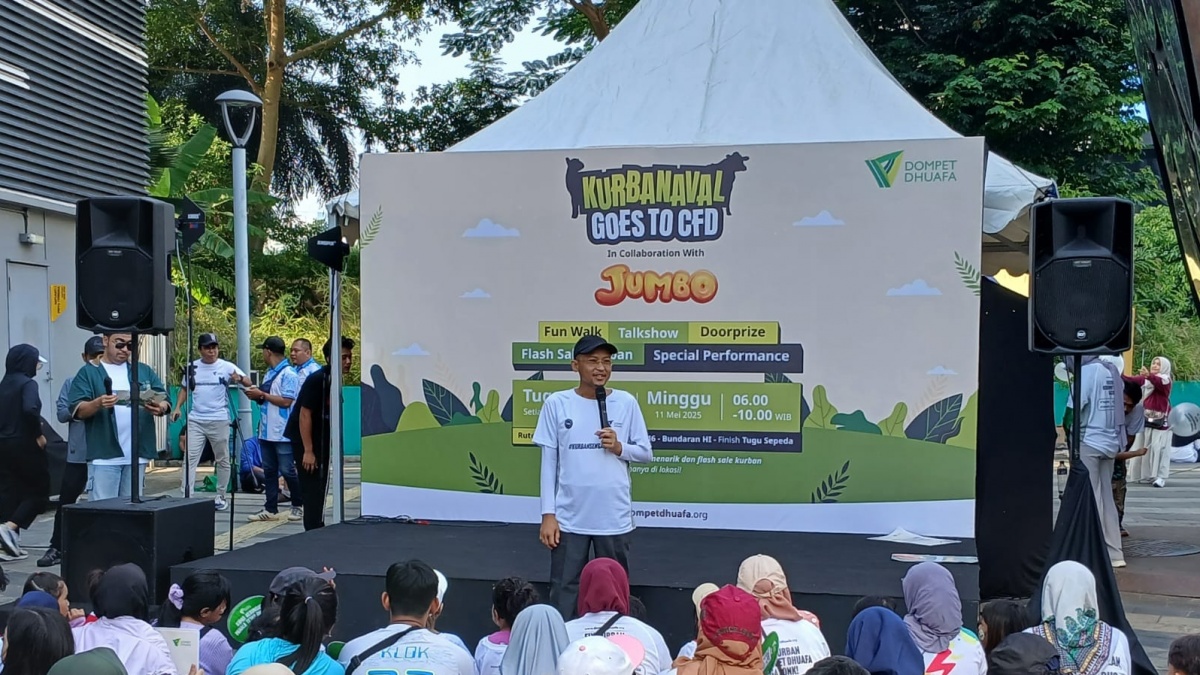 Dompet Dhuafa Gelar "Kurbanaval Goes to CFD" untuk Sosialisasi Program Tebar Hewan Kurban 2025