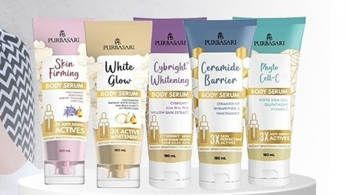 6 Produk Body Serum Purbasari, Bisa Mencerahkan hingga Melawan Tanda Penuaan Kulit