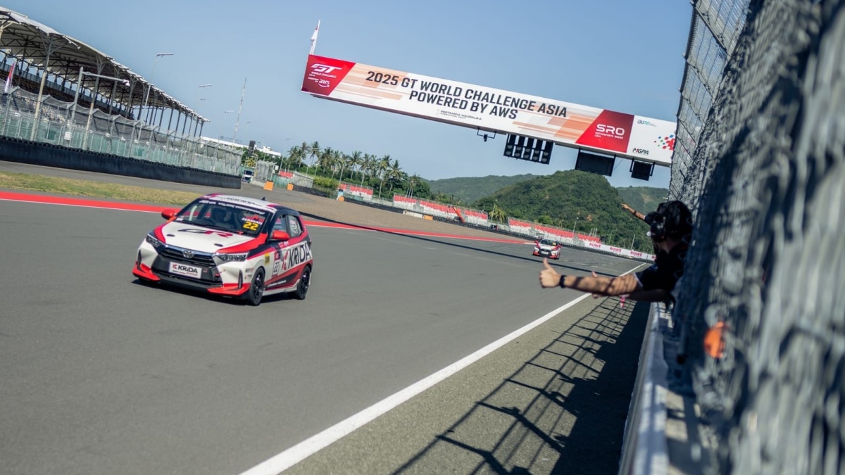 Mandalika Jadi Saksi Debut Balap Toyota Agya GR Sport
