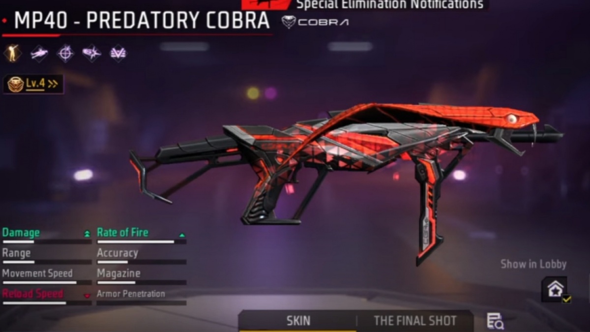 40 Kode Redeem FF dan FF Max Terbaru 15 Mei: Ada Skin Cobra MP40 dan Diamond