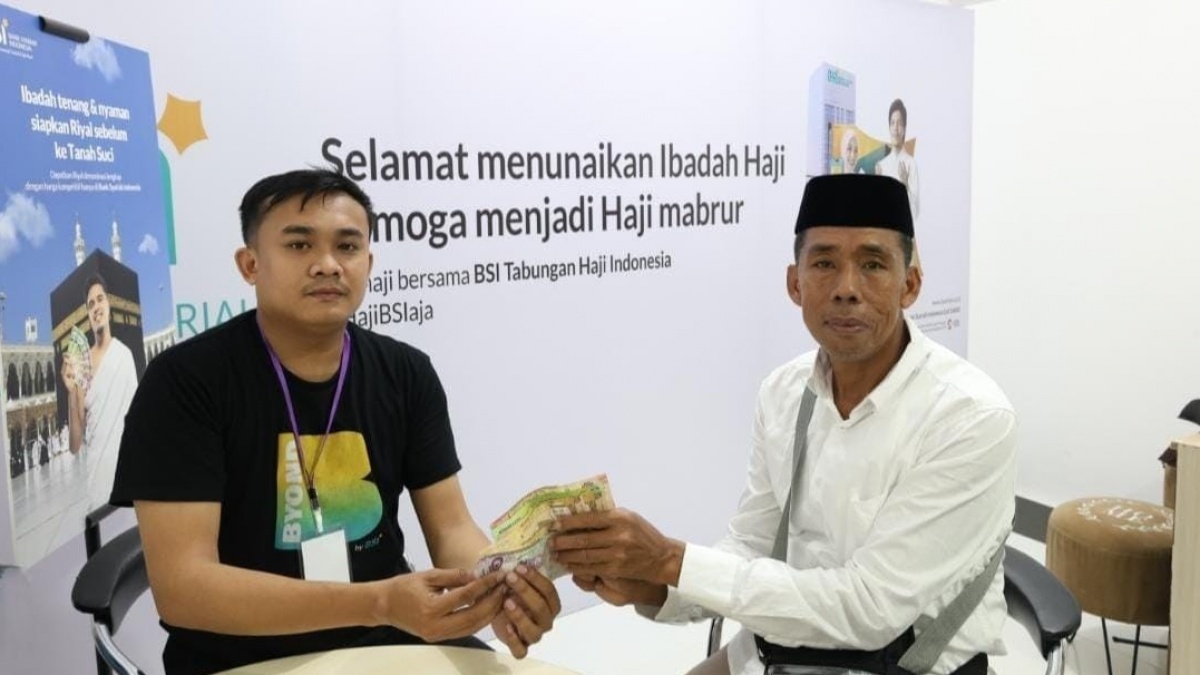 BSI Catat Penukaran Uang Jamaah Haji Tembus Rp 105 Miliar