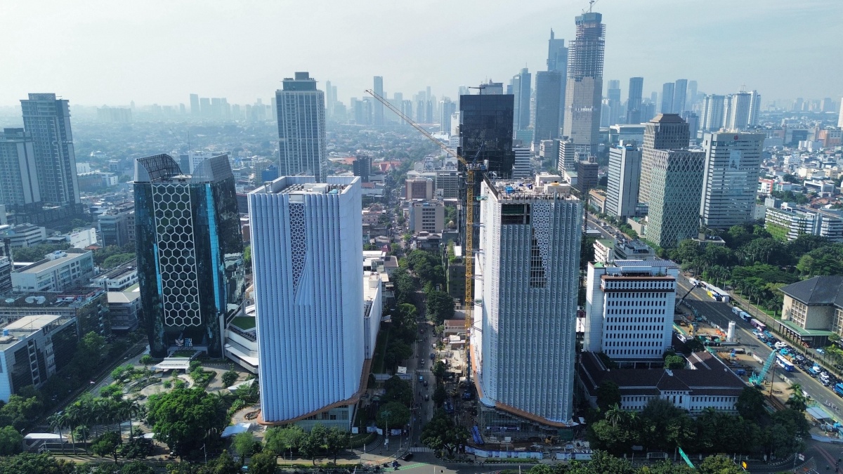 Hampir Rampung, Proyek Pembangunan BSI Tower Masuki Tahap Akhir