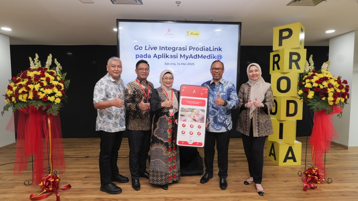 Inovasi Layanan Kesehatan Digital, ProdiaLink Resmi Tersedia di Aplikasi MyAdMedik@
