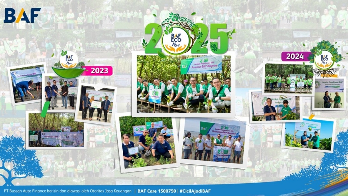 BAF Donasikan 21 Ribu Bibit Mangrove, Ciptakan Kualitas Udara Lebih Baik