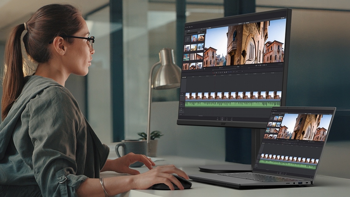 Ryzen AI & RTX 5070 Hadir di Acer Swift X 14 AI, Editing Video Jadi Super Ngebut