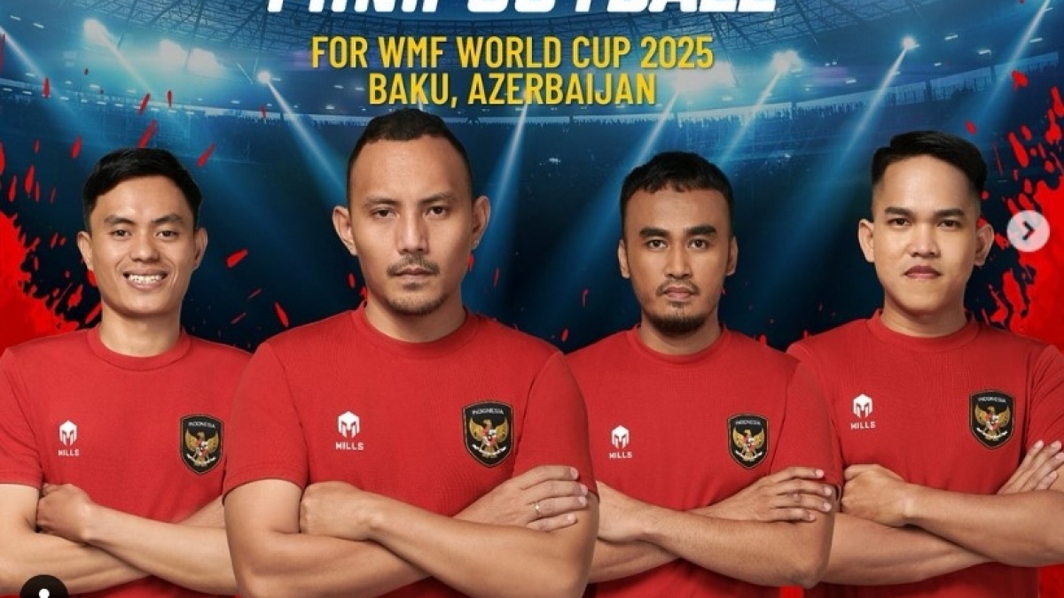 Termasuk Lawan Montenegro, Ini Jadwal Timnas Indonesia di Piala Dunia Sepak Bola Mini