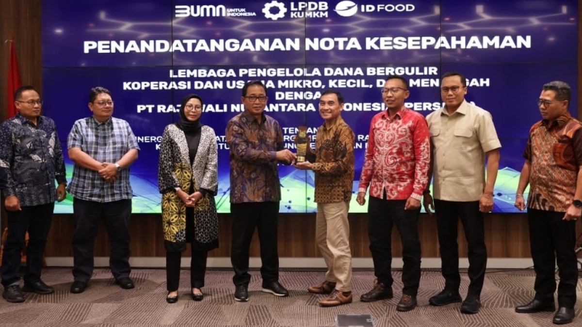 LPDB-KUMKM dan ID FOOD Bersinergi Perkuat Ketahanan Pangan Nasional