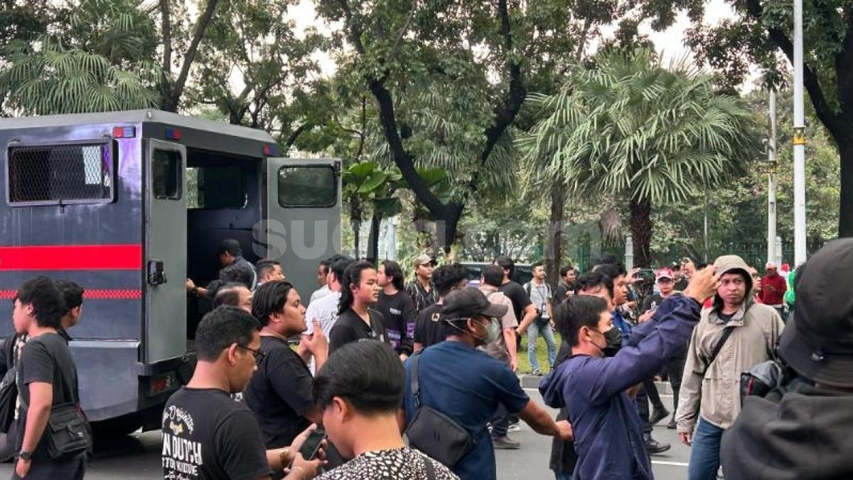 Tuntut Penyelesaian Tragedi 1998, 93 Mahasiswa Trisakti Digelandang ke Polda Metro Jaya
