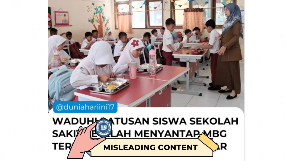 CEK FAKTA: Benarkah MBG Terkontaminasi Bangkai Ular?