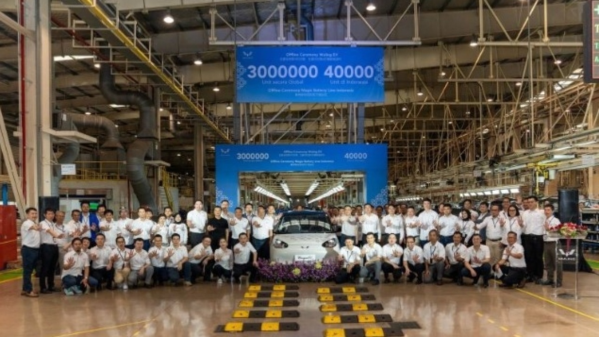 Wuling Pecah Rekor! 3 Juta Mobil Listrik Diproduksi, 40.000 Unit dari Cikarang