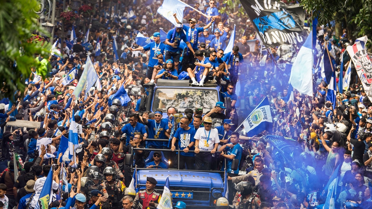 Persib Siapkan Rute Konvoi Juara Super League: Susuri Landmark Bersejarah Bandung