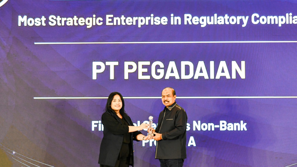 Pegadaian Diakui Nasional, Menang di Indonesia Regulatory Compliance Awards 2025