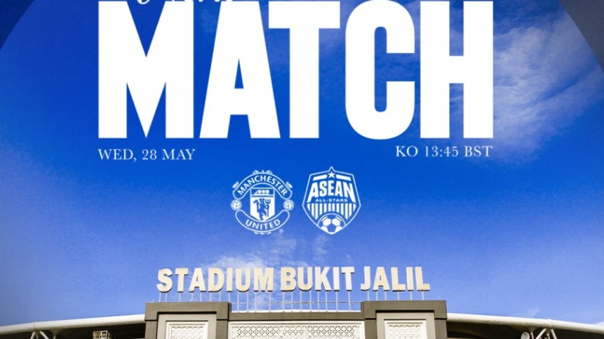 Link Live Streaming Manchester United vs ASEAN All Stars Malam Ini