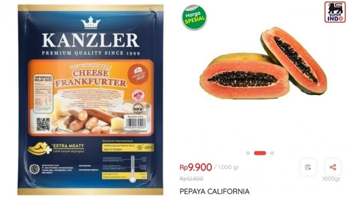 15 Promo Superindo Terbaik Akhir Mei: Kanzler Sosis Rp 30 Ribuan, Buah Murah