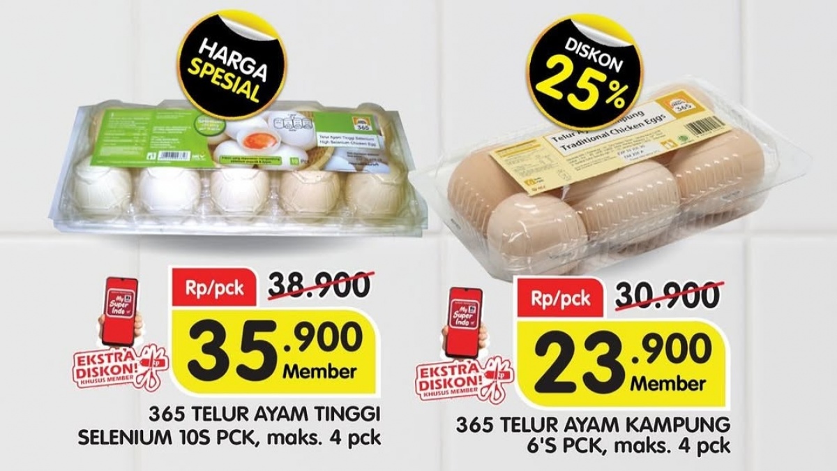 Promo Superindo Subsidi Sembako 28 Mei 2025: Harga Beras, Minyak, Telur Tebus Murah