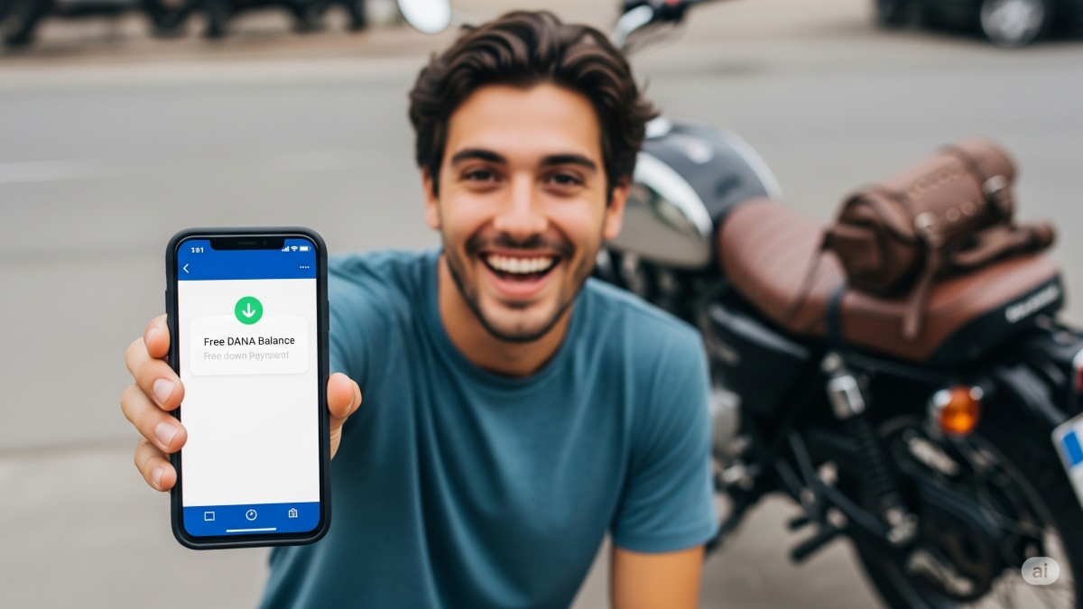 Klaim Saldo DANA Gratis hingga Rp 779.000 Sebelum Kehabisan, Modal DP Motor Bekas!