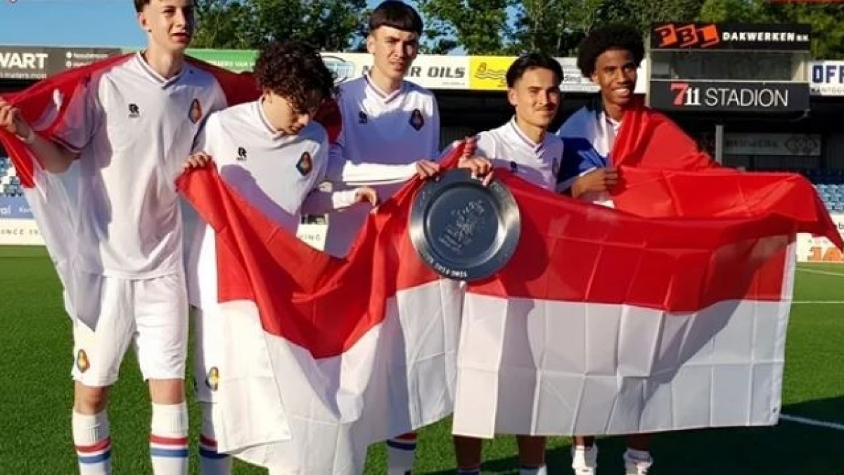 5 Pemain Keturunan Indonesia Bawa SC Telstar U-17 Juara dan Promosi, Siap Bela Garuda Muda?