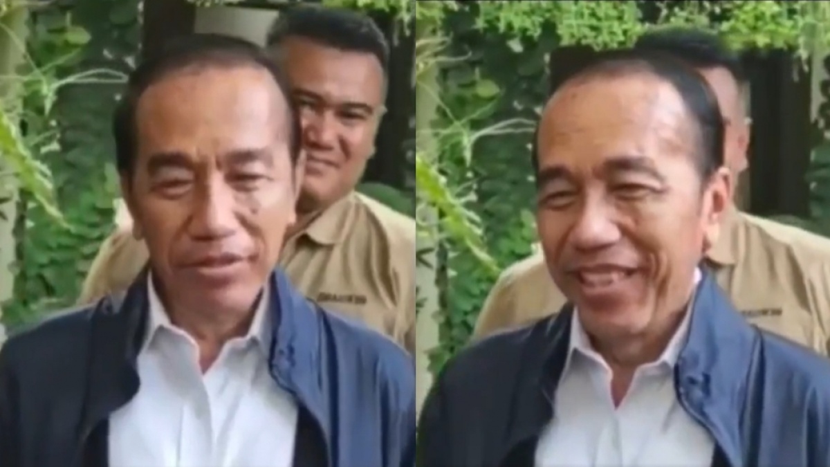 Wajah Jokowi Terlihat Kusam dan Penuh Flek, Tanda Stres Berat, atau Perawatan?