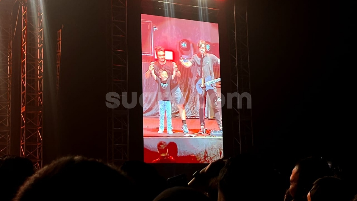 Konser di Jakarta, Saosin Ajak Bocah 7 Tahun Crowd Surfing