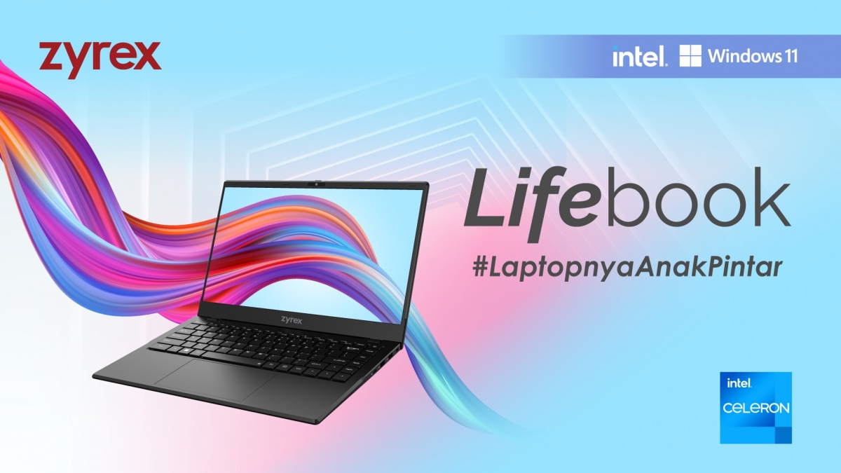Zyrex Lifebook Meluncur ke Indonesia, Laptop Murah Rp 2 Jutaan untuk Pelajar