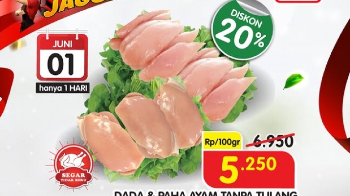 Deretan Promo Superindo Hari Ini 1 Juni 2025, Cocok Buat Pemburu Protein Tinggi dengan Harga Miring