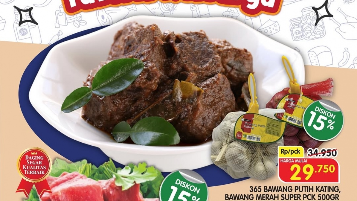 Promo Superindo Paling Heboh untuk Persiapan Idul Adha: Bumbu Rendang Murah Meriah