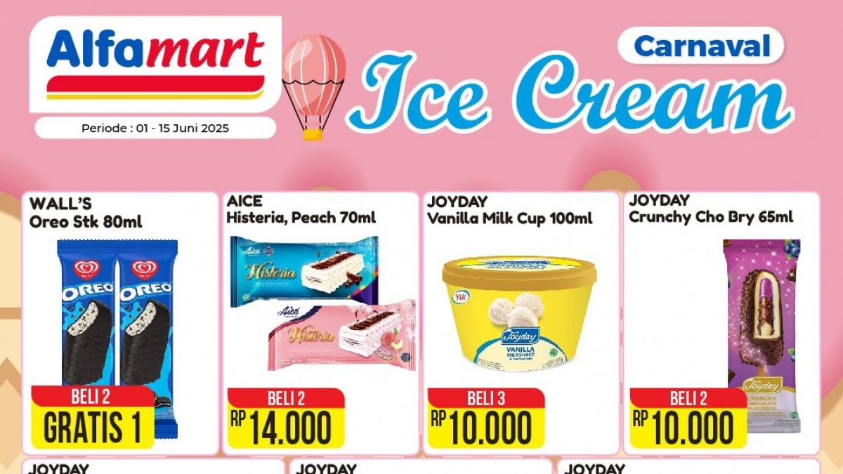 Serbu Promo Alfamart Malam Ini, Ice Cream hingga Frozen Food Dijual Murah!
