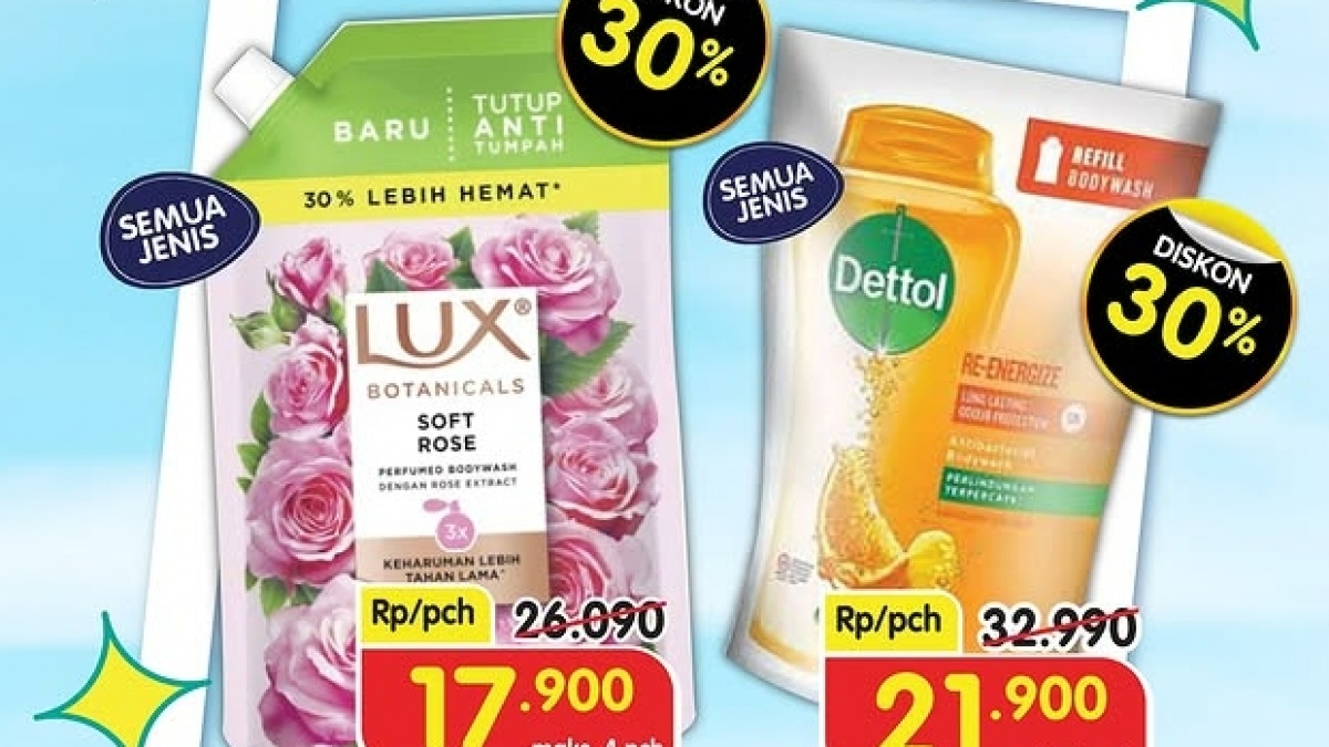 18 Promo Superindo Terbaru Hari Ini 4 Juni: Detergen dan Sabun Mandi Murah Meriah
